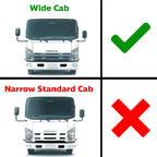 Windshield Rubber Moulding Front Up+Low Wide Fit Isuzu ELF NPR NQR Truck 2007-16