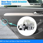 Rear Left Power Door Lock Actuator Motor for Dodge Durango, Jeep (No. 4589923AH)