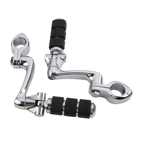 1 1/4" Highway Engine Guard Foot Peg Mount for Harley Touring Electra Glide (2014–2023)