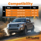 2" Front Lift Coil Springs for Dodge Ram 3500 4WD (2003–2010) Powder Coated