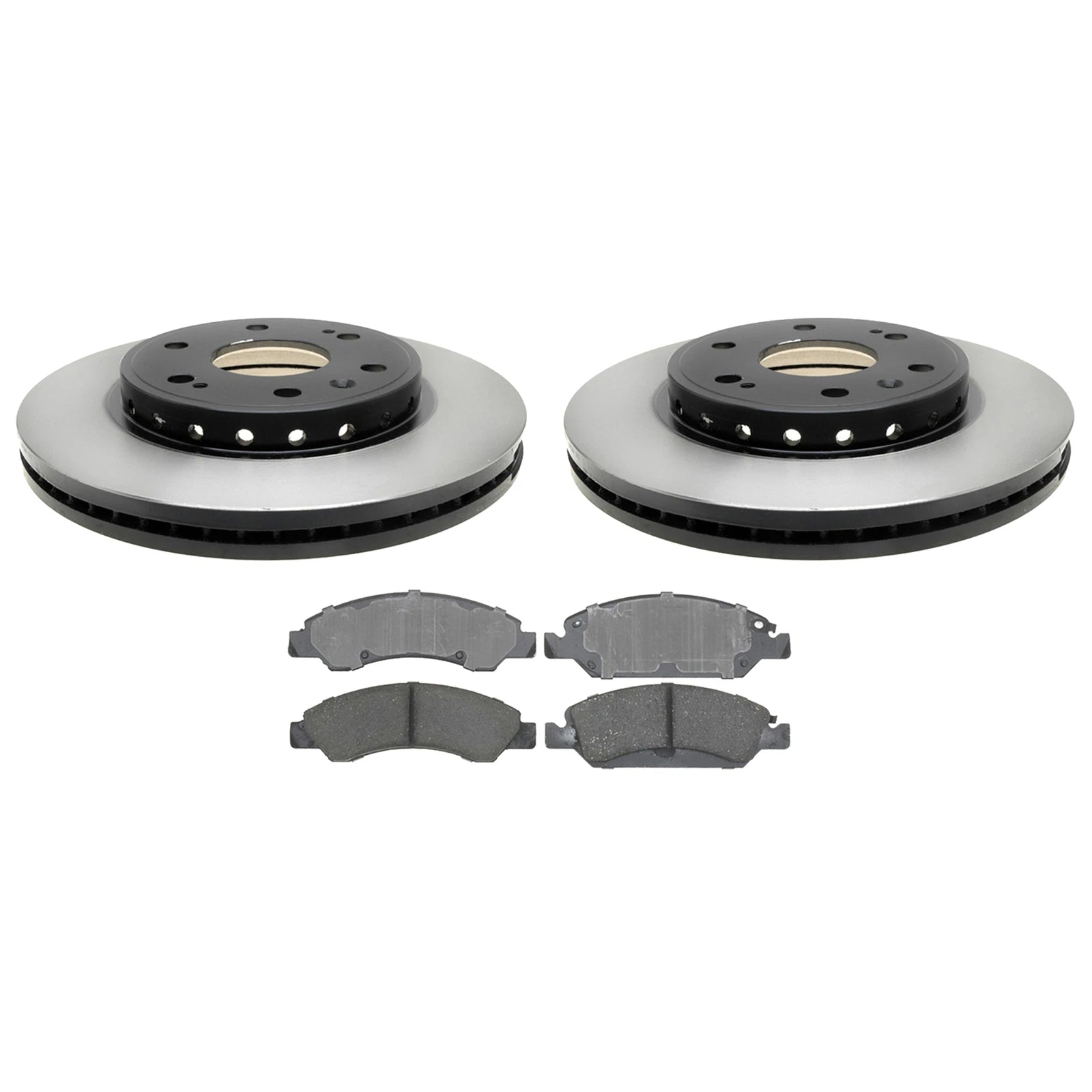 ACDelco Gold Front Brake Kit 330mm Disc Rotors Pads for Tahoe Yukon (2007–2014)
