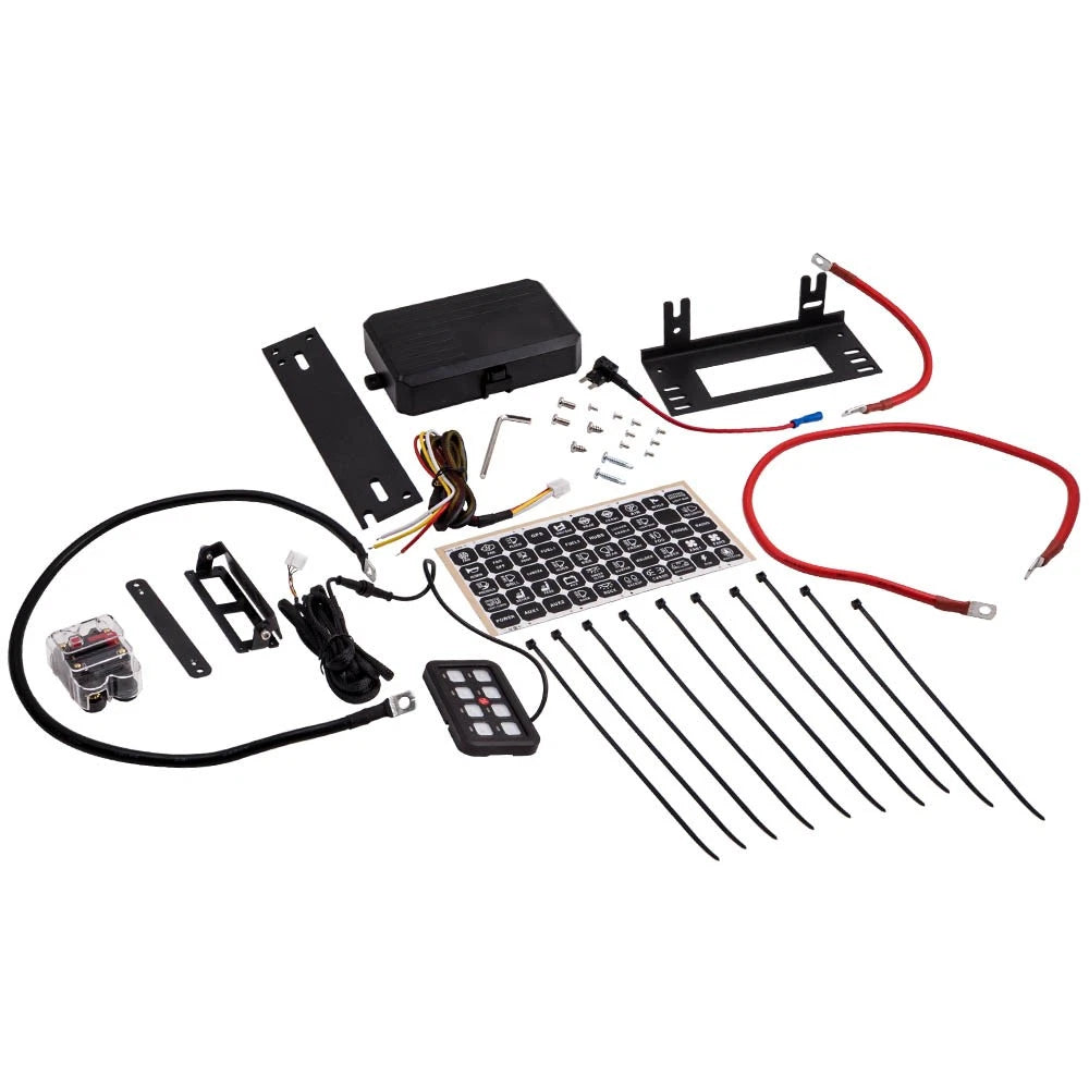 8 Gang Switch Panel for Universal Off-Road Truck UTV ATV SUV 12-24V