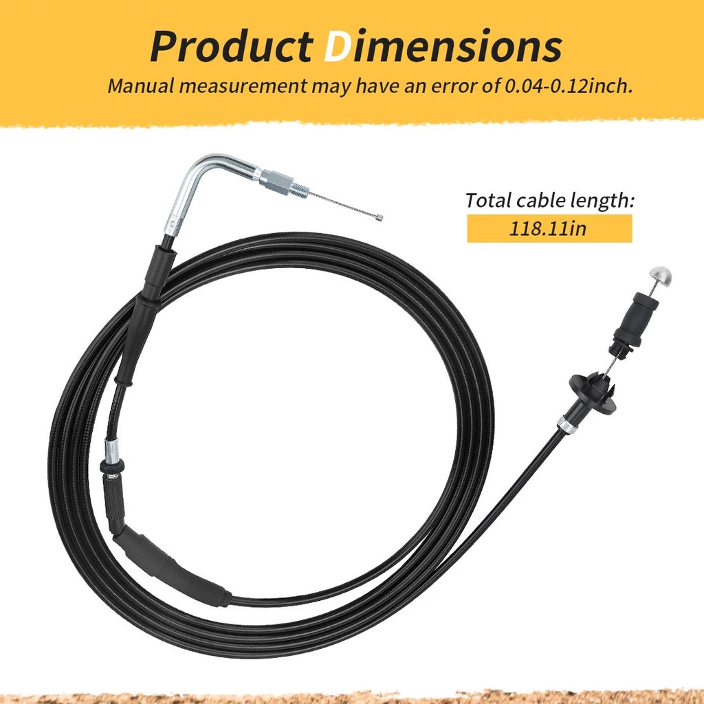 Throttle Cable for Polaris Ranger 700 Crew (2008–2009) Replaces #7081465