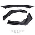 Front Bumper Add-on for Toyota Corolla SE XSE (2020–2024) V2 Style Black Kit