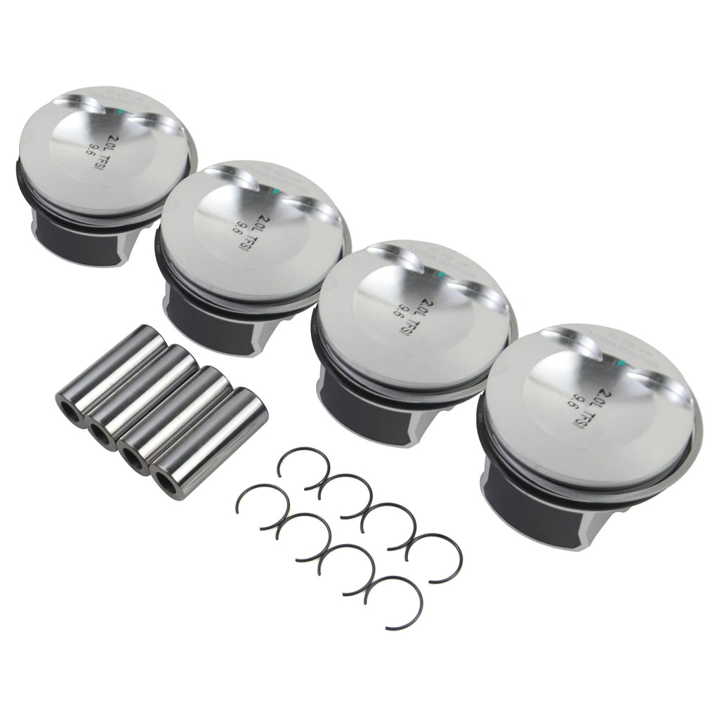 Set of 4 Pistons for Audi VW A4 Jetta GTI 2.0 TFSI (2008–2011) Ø21mm