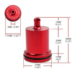 Brake Clutch Master Cylinder Oil Fluid Reservoir Tank for Motorcycle (Universal)
