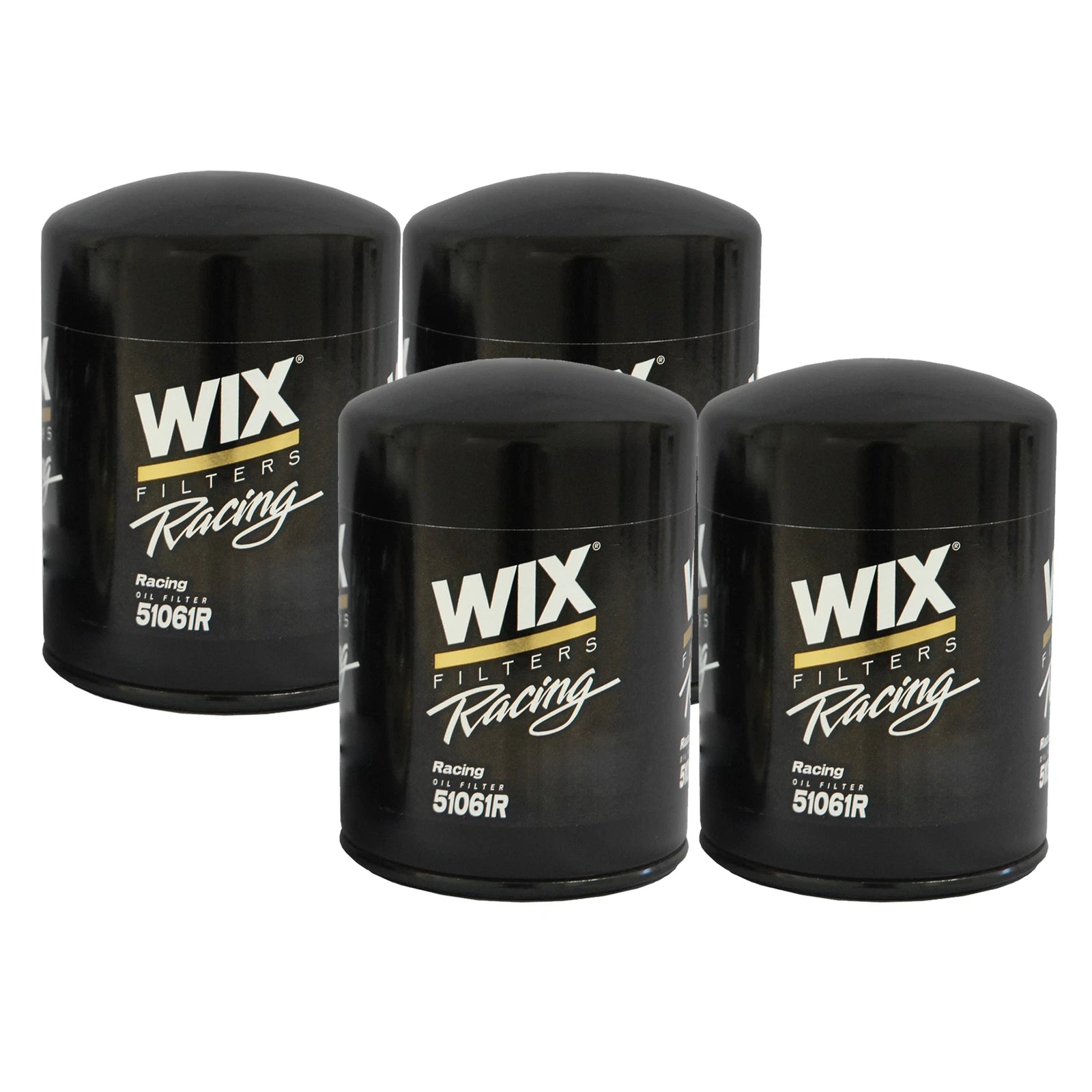 Set of 4 Wix Racing Engine Oil Filters for Ford GMC Isuzu Chevy