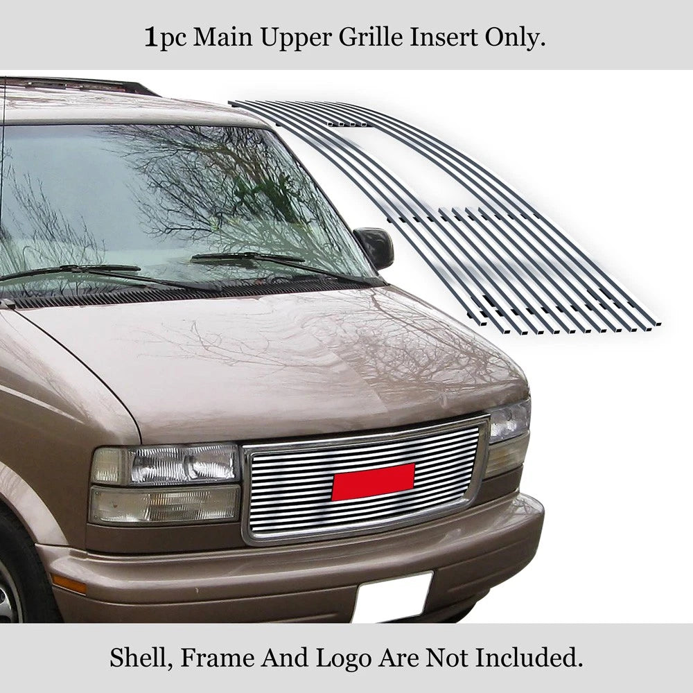 Stainless Chrome Billet Grille Insert for GMC Safari Van (1995-2005)
