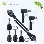Set of 8 Tie Rod Ends Ball Joints for GMC Suburban 2500 (2001–2011)
