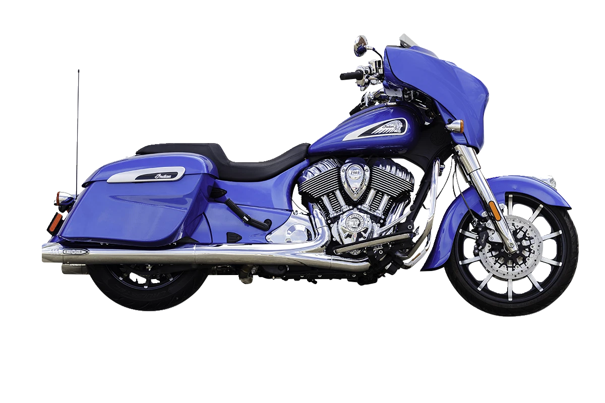 S&S Cycle 4" Broadhead Slip-On Mufflers for Harley Davidson (550-1077)
