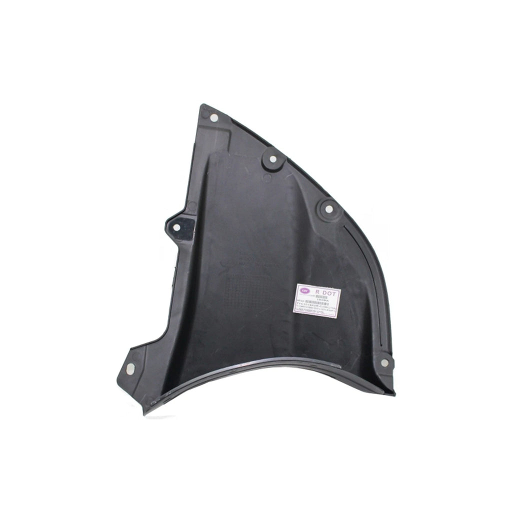 Replacement Polypropylene Front Passenger Side Forward Fender Splash Shield