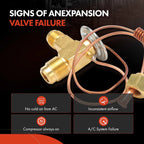 A/C Expansion Valve for BMW 320i 528e 630CSi (1982-1987)