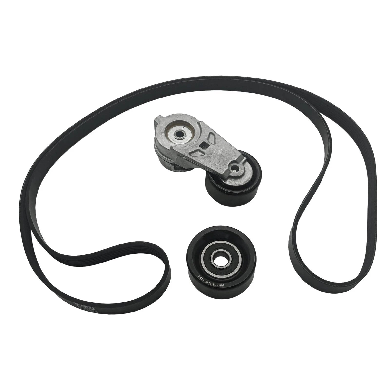 Serpentine Belt Drive Component Kit for Buick Rainier GMC Envoy Isuzu 4.2L (2002–2006)