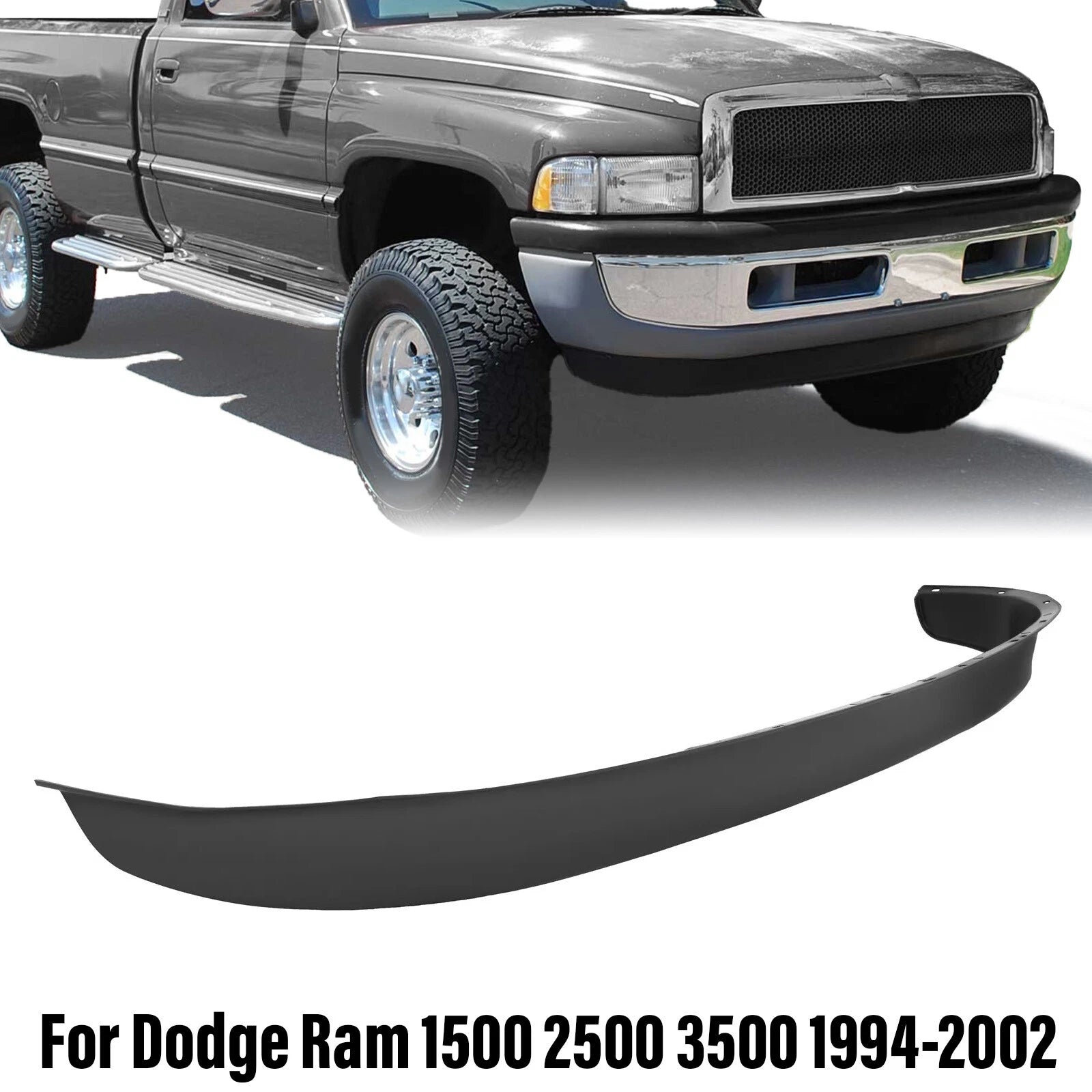 Front Bumper Lower Valance Air Deflector for Dodge Ram 1500 2500 3500 (1994-2002)