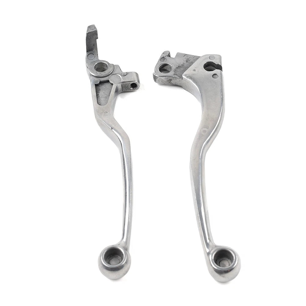 Brake Clutch Levers Set of 2 for Kawasaki KLX250 (1994–2007) Aluminium Silver