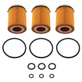 Set of 3 Oil Filter Kit for Mercedes-Benz GLC300 GLC300e GLC350e GLE350 (2016–2023)