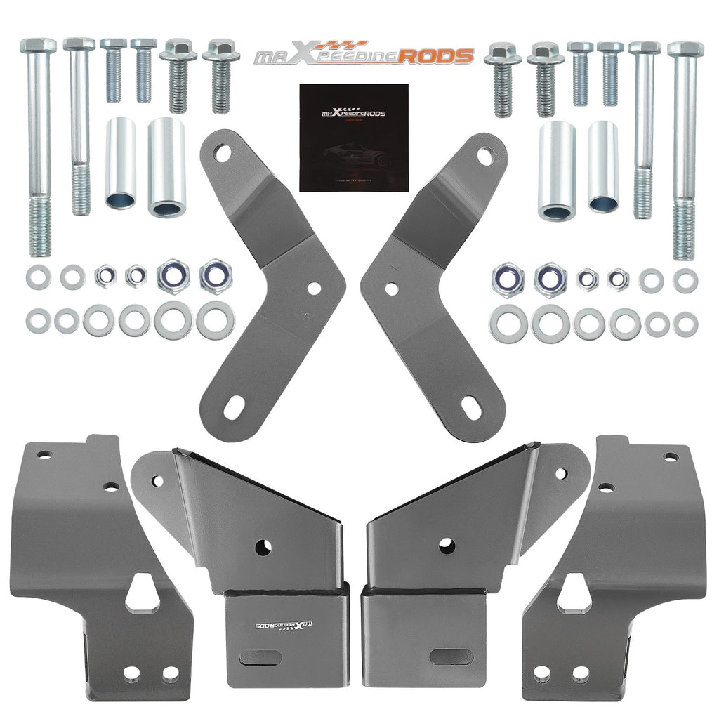 Control Arm Drop Bracket Kit w/ 4.5-8" Lift For Jeep Cherokee XJ 1984-2000 2001