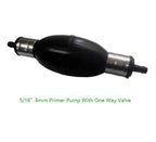 Fuel Primer Pump Bulb for Yamaha 6YK-24360-72-00, 6YK-24360-73-00 8mm