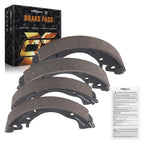 4x Rear Brake Shoes for Honda Fit (2009–2020), Insight (2010–2014), Civic (2006–2015)