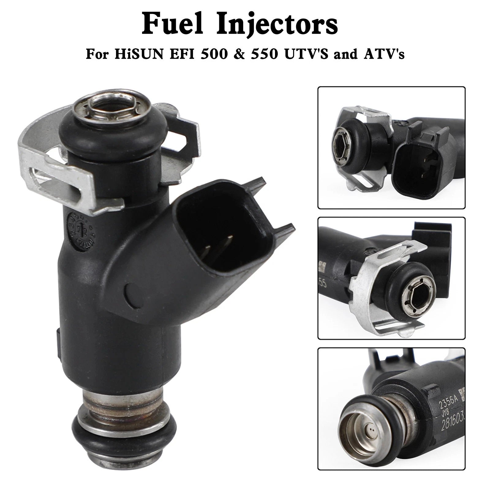 Fuel Injector 28160355, 16400-004C-0000 for HiSun EFI UTV550 MSU500 HS500