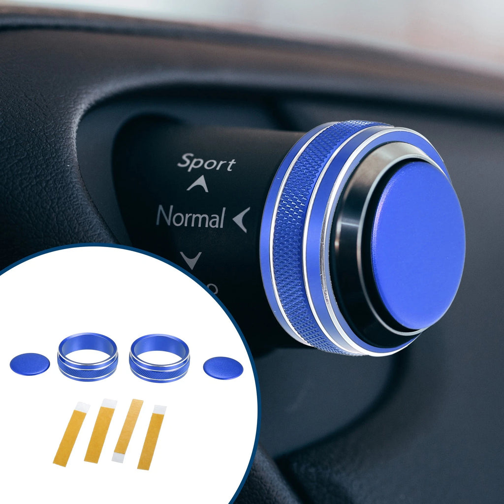 2X Console Drive Mode Switch Knob Cover for Lexus ES250 ES300h (2018–2023) Blue