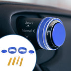 2X Console Drive Mode Switch Knob Cover for Lexus ES250 ES300h (2018–2023) Blue