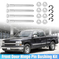 Set of 2 Door Hinge Pin and Bushing Repair Kits for Chevy S10 Pickup (1995–2004)