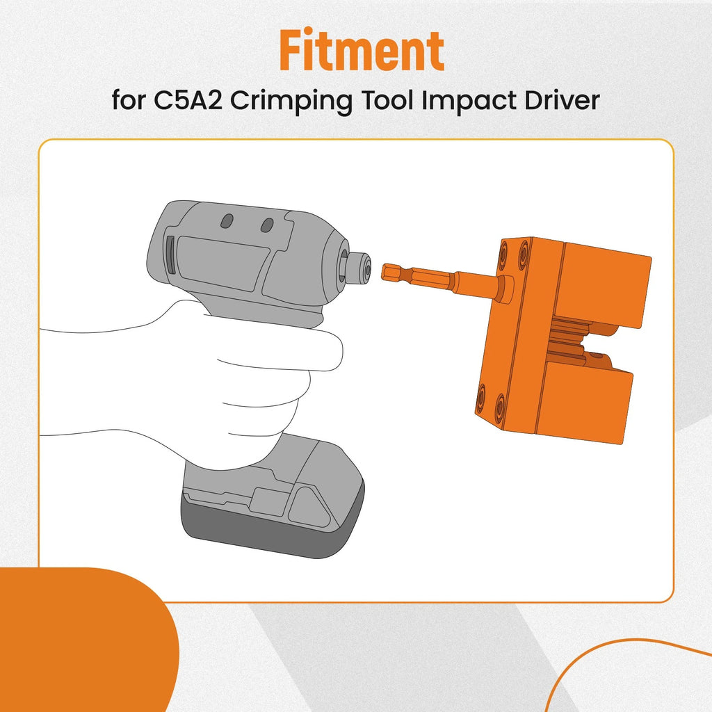 Impact Driver Crimping Tool for C5A2 (30-24 Gauge)