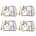 4X Carburetor Repair Kit for Honda Shadow VT1100C (1985–1999)