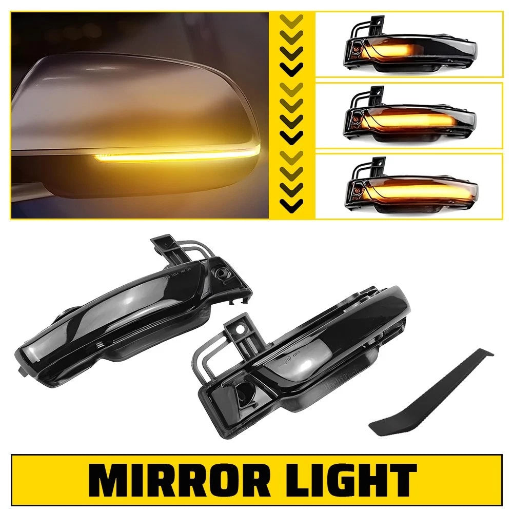 2X LED Sequential Mirror Turn Signal Lights for Dodge Durango (2011–2023) EPY