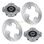 Front Left Right Wheel Hub w/Brake Rotor for Honda Rancher 420 TRX420 (2014–2024)