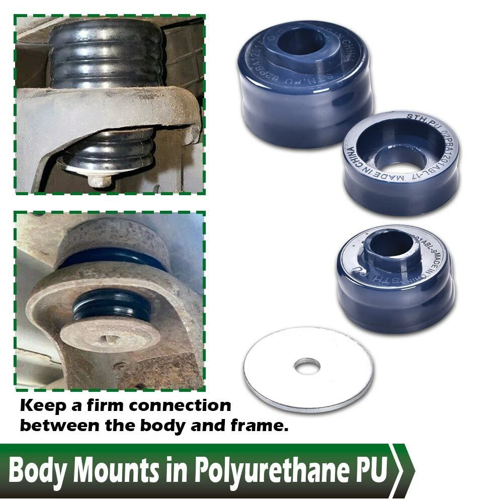 Body Cab Mount Bushing Kit for Ford F250 Super Duty (1999–2017)