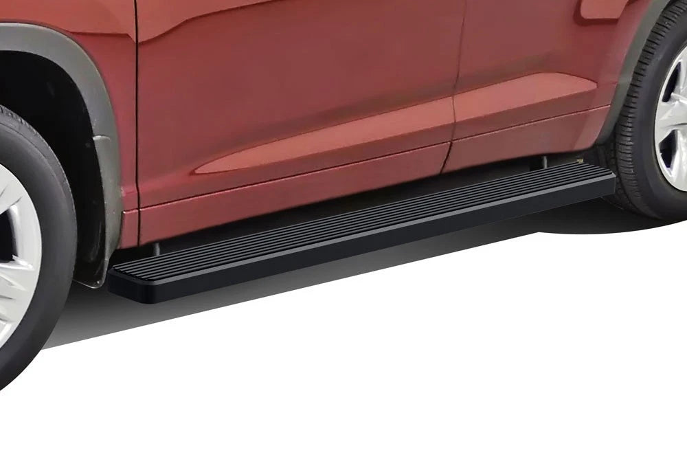 iBoard Running Boards for Toyota Highlander (2008–2019) Matte Black