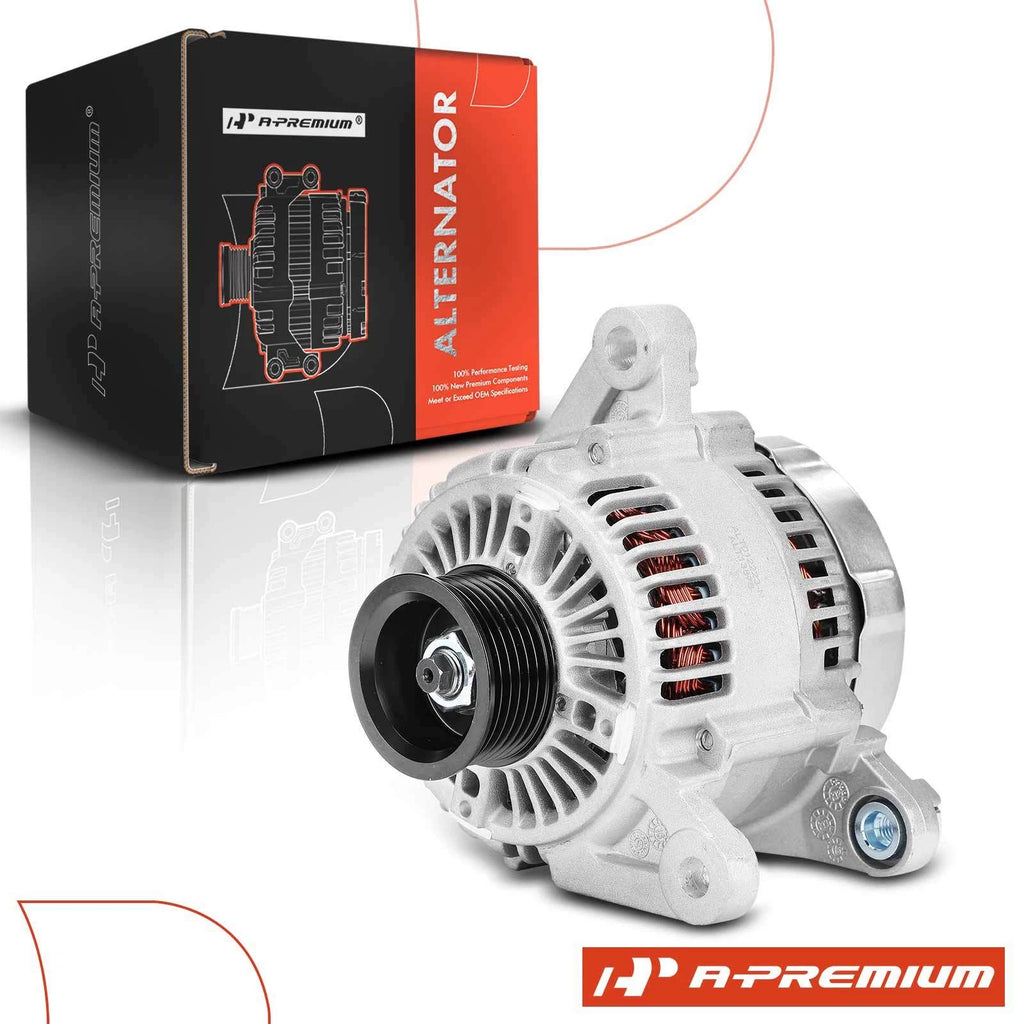Alternator for Jeep Wrangler TJ (2001–2006) 6-Groove 12V