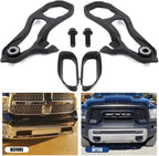 Set of 2 Black Front Tow Hooks with Hardware for Ram 1500 (2019–2020) 68272944AB