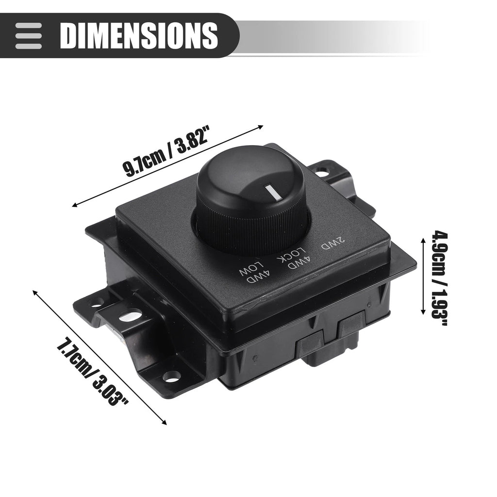 Four Wheel Drive Selector Switch for Dodge Dakota (2005–2010) No. 68021674AB