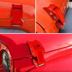 Aluminum Locking Hood Latch Catch Kit for Jeep Wrangler (2007–2024)