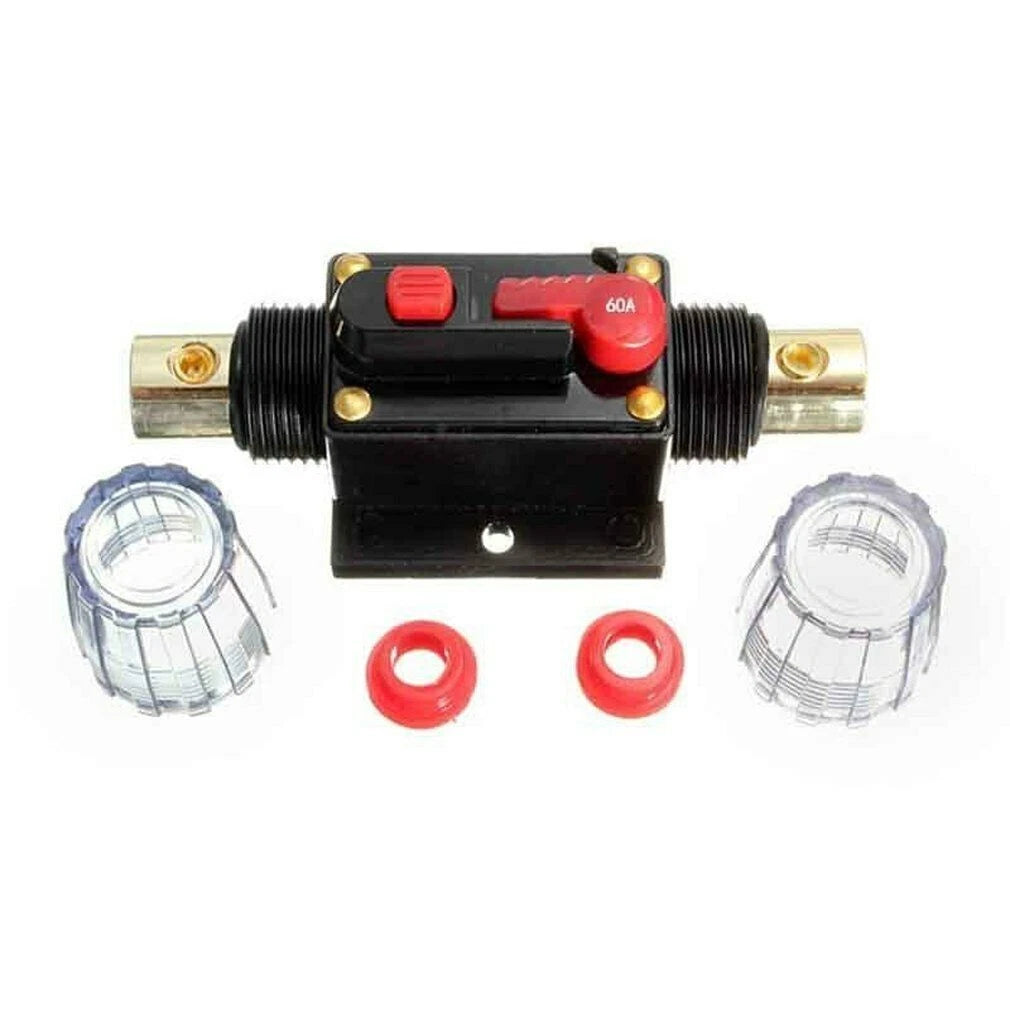 Circuit Breaker 12V DC Inline Trip 20-150AMP for Appliances Audio Electrical