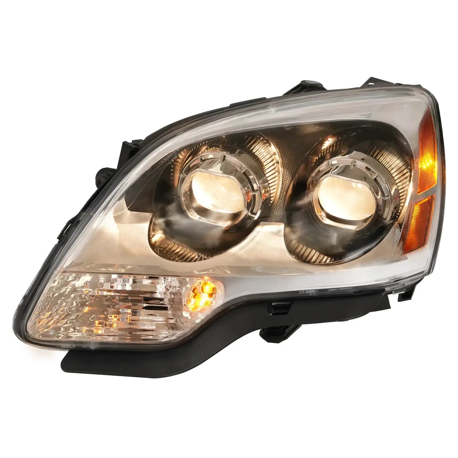 Halogen Headlight for GMC Acadia (2007–2012) Projector w/ Bulb Driver Side