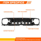 Honeycomb Mesh Front Bumper Grille Cover for Ford Bronco Sport (2021–2025)