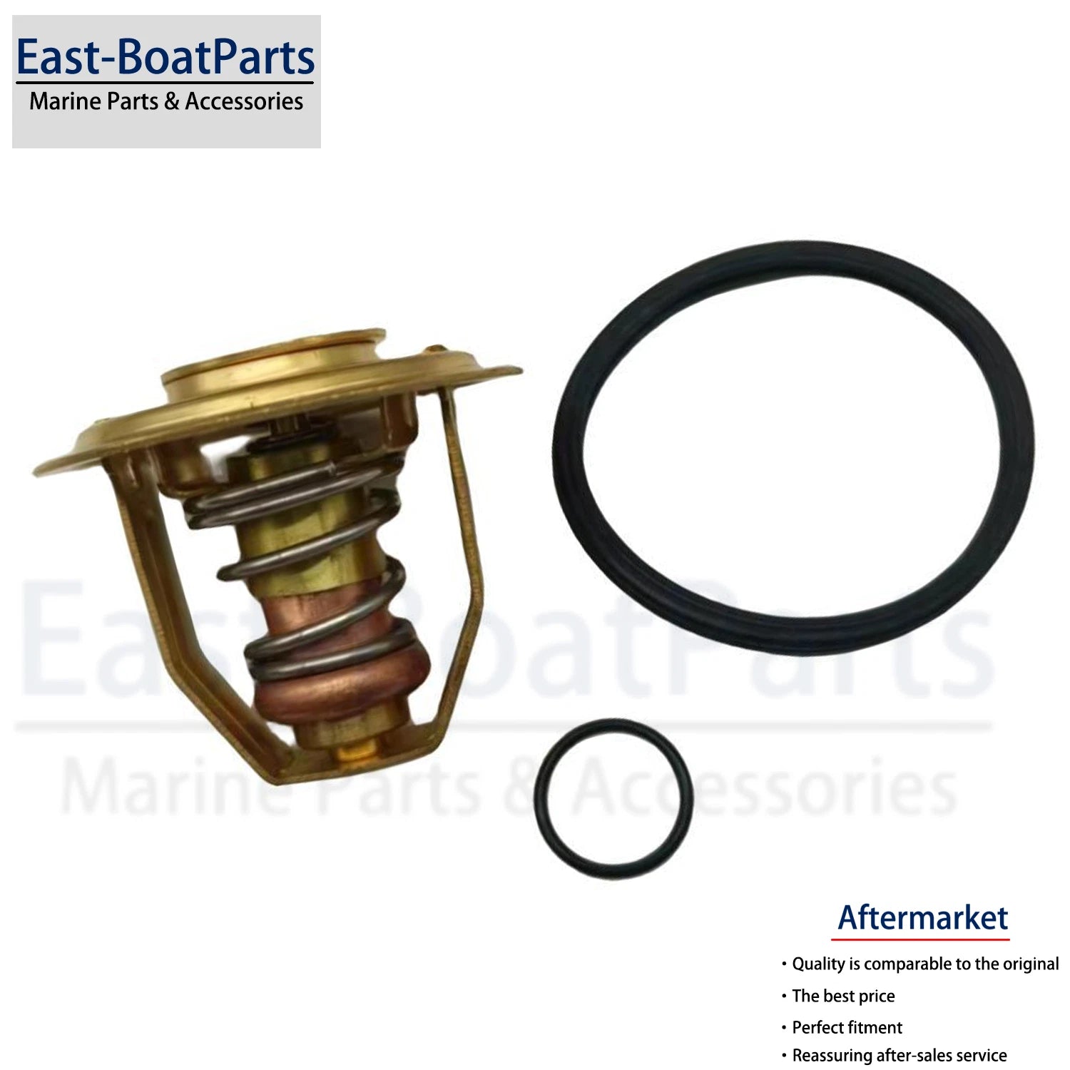 Thermostat for Volvo Penta MD1B MD2B MD3B MD11C MD11D MD17C MD17D AQD2B (1970–1990)