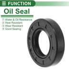 Set of 5 Oil Seal Rotary Shaft Seal NBR Rubber 30x55x12mm for Various Models