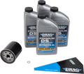 Full Synthetic Oil Change Kit 20W50 for Harley EVO/XL (2000–2023)