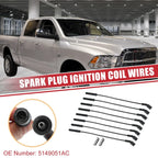8 x Spark Plug Wire Ignition Coil Cables for Dodge Dakota Durango (2000-2004)