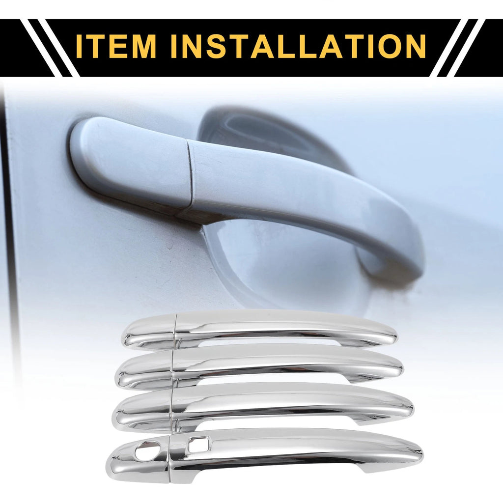 Set of 4 Exterior Door Handle Covers for Toyota 4Runner (2010–2023)