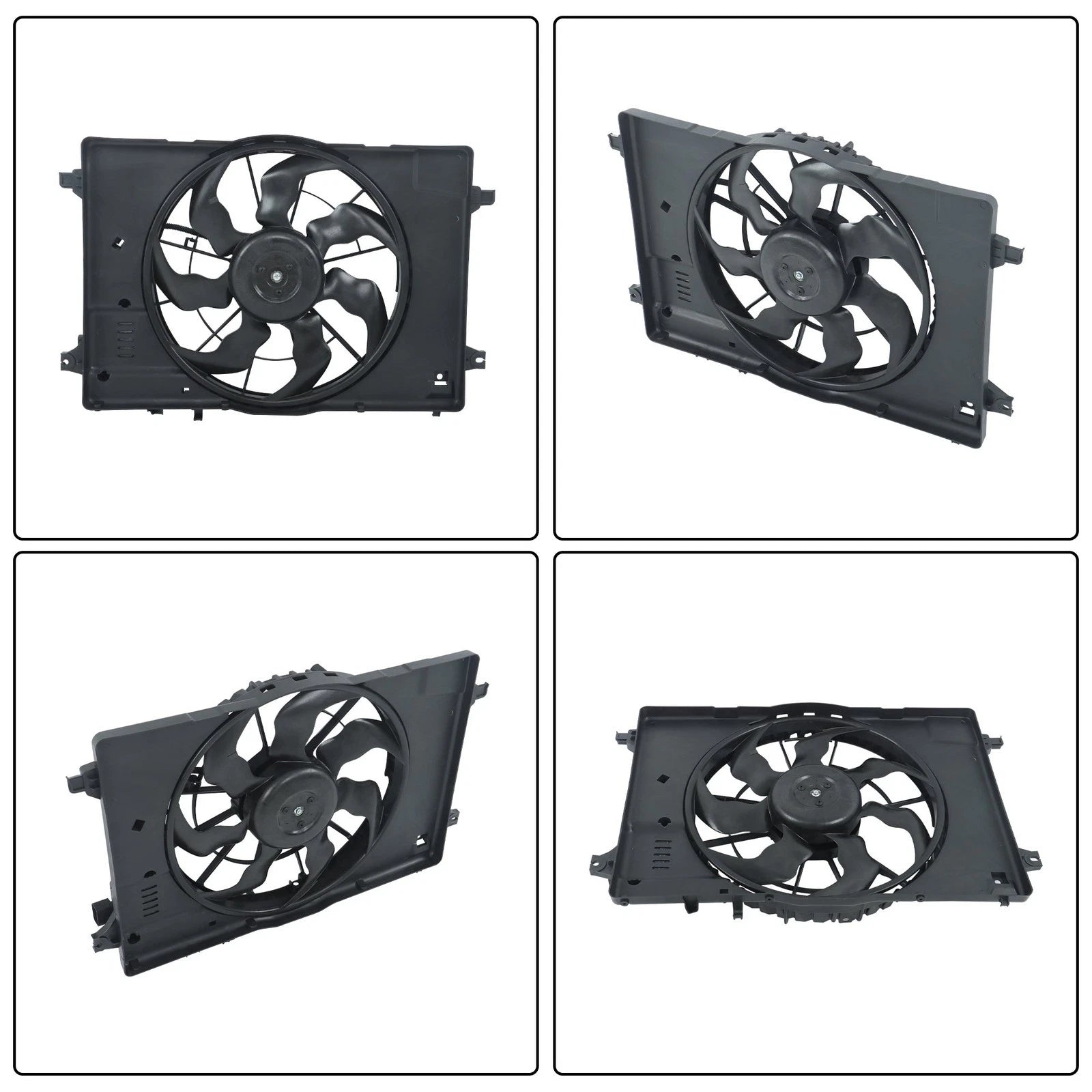 Radiator Cooling Fan with Module 25380G2000 for Hyundai Ioniq Kia Niro (2017–2022)