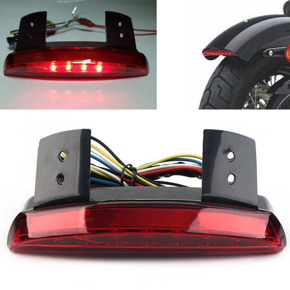 LED Rear Fender Edge Brake Tail Light for Harley Breakout Bobber (2013–2023)