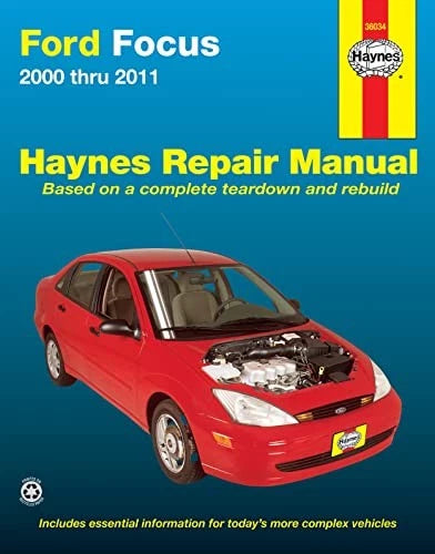 Haynes Repair Manual for Ford Focus (2000-2011)