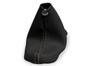 Leather Manual Shift Boot Cover for Chevrolet Cavalier (2000–2005) Beige Stitch