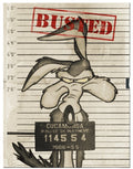 Looney Tunes Coyote Tin Metal Sign for Man Cave Garage Decor (10.75 x 8.25)